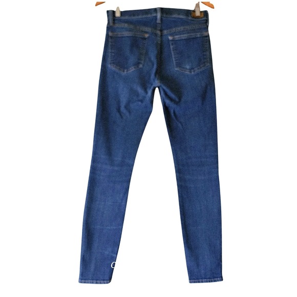 Polo Ralph Lauren The Tompkins Mid Rise Skinny Indigo Blue Jeans 28 Modern Prep - Picture 3 of 15